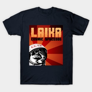 Laika- Cosmic Spacedog T-Shirt